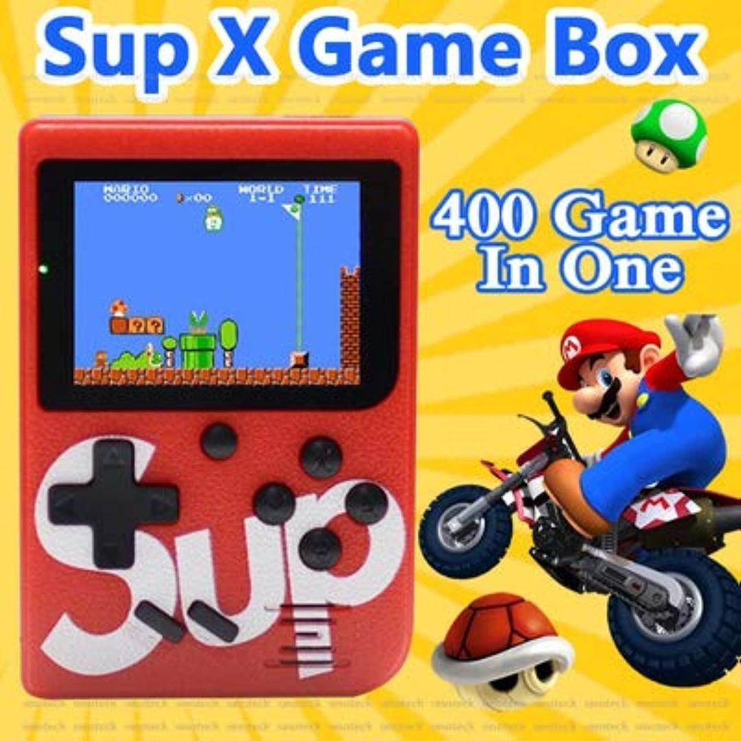 SUP Game Box 400 in 1 Retro Handheld Console, 2.4" Display