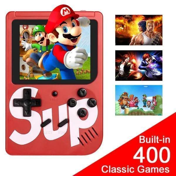 SUP Game Box 400 in 1 Retro Handheld Console, 2.4" Display