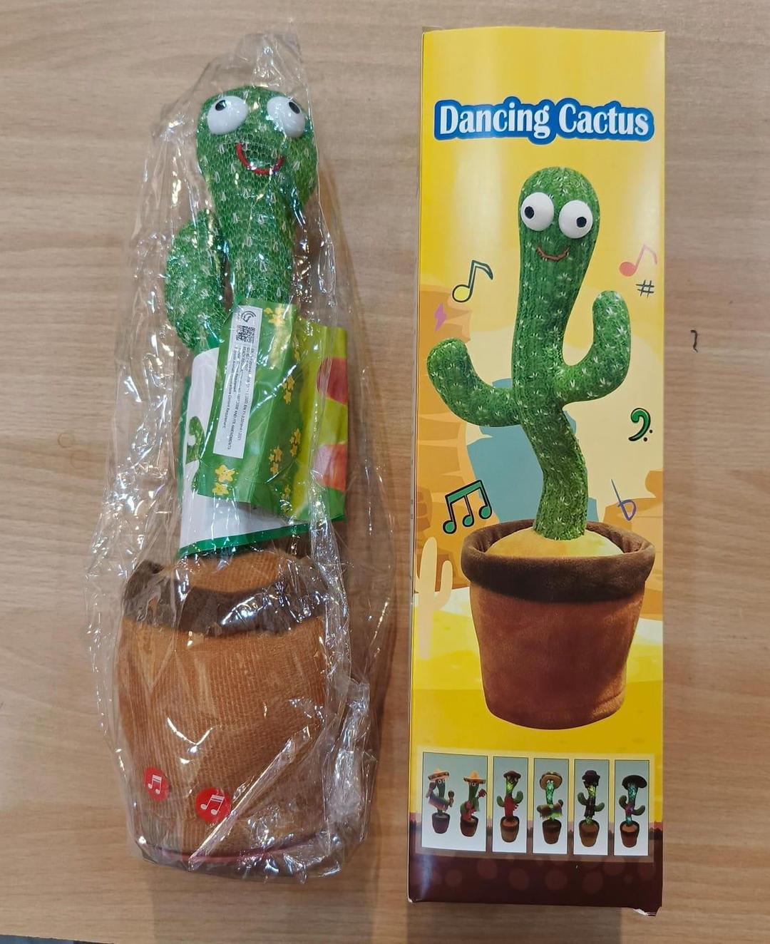 Musical Dancing Cactus Plush Toy for Kids – 1 Pc, Perfect for Boys & Girls